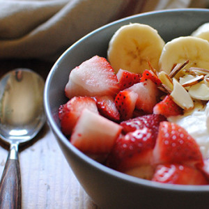 Vanilla Yogurt Bowl